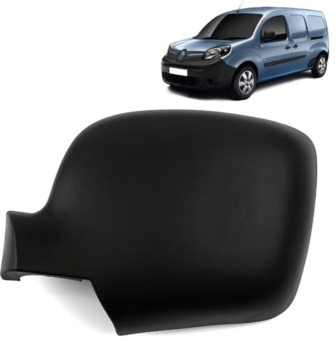 ROBUST Couvre rétroviseur extérieur de porte Noir côté passager gauche pour Renault Kangoo 7701068844 2009-2013
