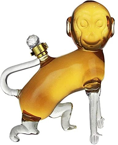 DEFBOW Decanter Whiskey Decanter Wine Decanter Whiskey Decanter Wine Decanter - Monkey Shape Carafe with Stopper