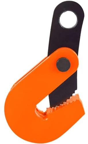 Heavy Duty L-Shape Steel Plate Clamp, Non-Slip Spreader Sheet Fixtures, Secure Lifting for Construction and Building Sites