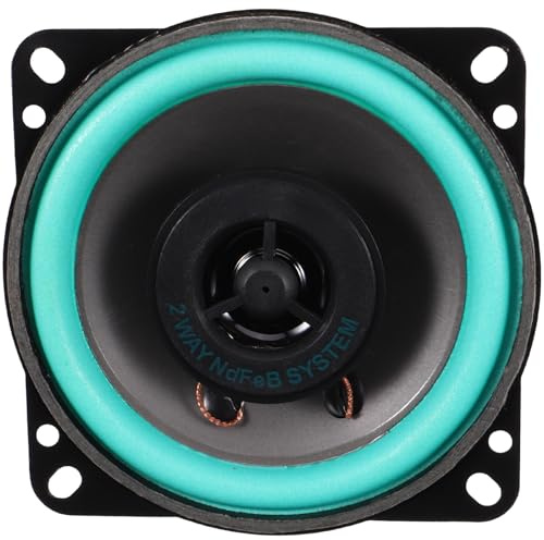 VINTORKY Altoparlante Stereo Full Range 4 Ohm per Porte Auto 100 W Resistente all'Umidità per Impianto Audio Auto Compatto e Chiaro