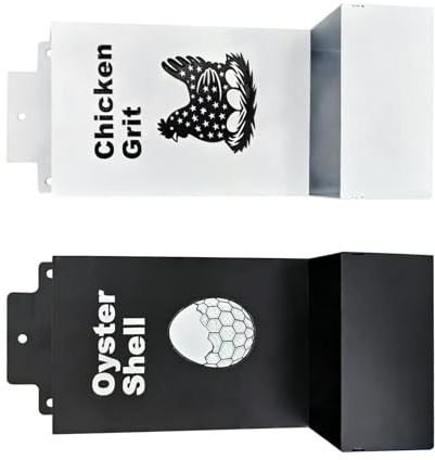 Xinsheinelry Alimentatori per polli in metallo per l'allevamento di pollame, capacità 1,3 l, ogni costruzione robusta per uso prolungato Piccole forniture per pollame da fattoria