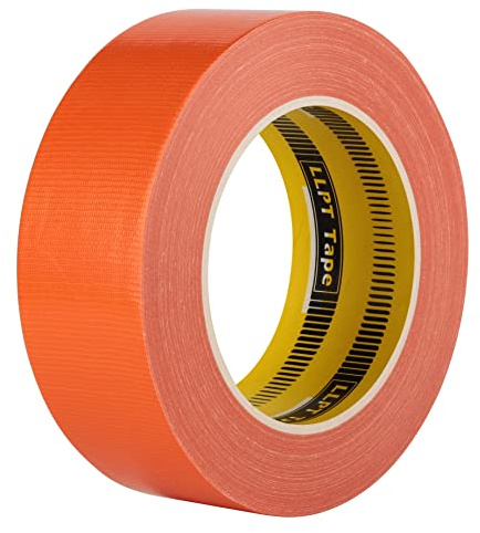 LLPT Klebeband Panzertape Gewebeband | Orange | 40MM*30M*0.28MM | Panzerband Premium-Qualität | Leicht Reißbar Rückstandsfrei | Starker Kleber | for Indoor & Outdoor DIY and Moving (DT410)
