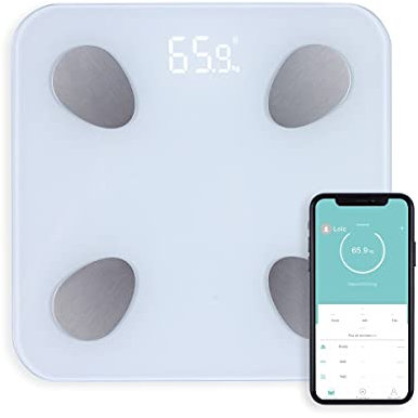 Pèse-personne Connecté 180kg/100g - DOM428