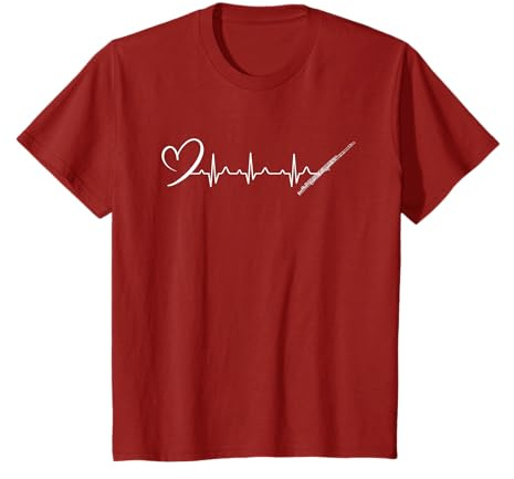 Musician Woodwind Instrument Flute Player Teacher Schwarz Querflöte T-Shirt, Herren, Unisex, Kurzarm, Klein, EU 33, Schwarz, 1 Count, 0 Pockets, Stretchable, Männer, Hemd