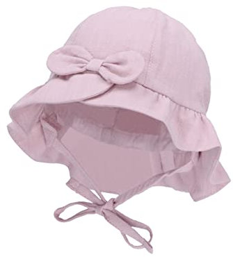 Sterntaler Unisex Kinder Leinen Kinderhut, Rosa, 43 EU