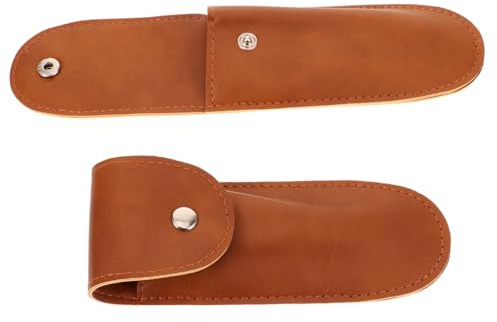 VINTORKY Tragbare Mundharmonika Tasche – 2 Stück Pu Leder Etui Für Mundharmonika Schützende Hülle Für Unterwegs Kompakt Und Leicht