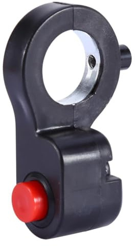 Interruttore clacson del manubrio, 12V Interruttore di accensione del clacson del motociclo Pulsante On/Off Bicicletta ATV universale Interruttore elettrico impermeabile, per manubrio da 7/8 (22 mm)