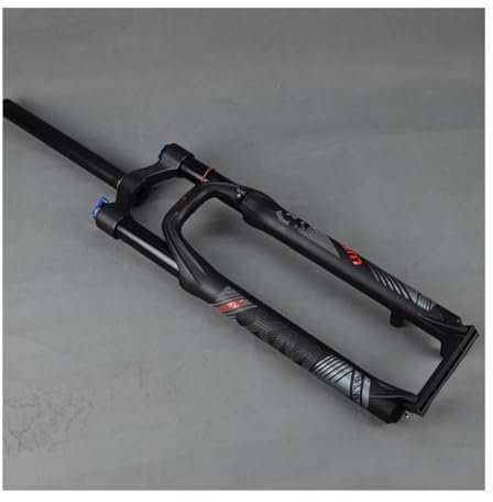 Mountainbike Federgabel 26 27.5 29 Zoll DH AM Mountain Front Gabel Fahrrad Luftfedergabel Gabeln Gerader 1-1/8 Federweg 120mm Schnellspanner 9 * 100 Zugstufeneinstellung (Color : Black, Size : 29inch