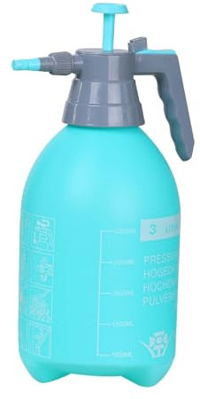 Folpus Pulverizador a presión con Bomba Manual, pulverizador a presión, Botella pulverizadora de Agua para Limpieza del hogar, riego de Plantas, Malas, Azul, 3L