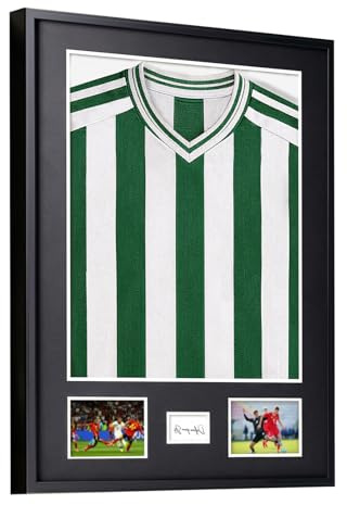 UXENI Marcos para Camisetas 60×80 cm en Aleación de Aluminio Marco para Camisetas de Fútbol, Rugby y Banda con Panel Transparente HD para Exhibición Deportiva