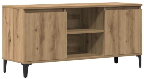 vidaXL TV-Schrank Artisan-Eiche 102x35x50 cm Holzwerkstoff