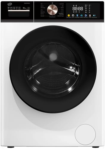 Daya, DSW1014618A, lavatrice a carica frontale, Classe A-10&, Capacità 10Kg, 1400 Giri, Display LCD, Maxi cestello