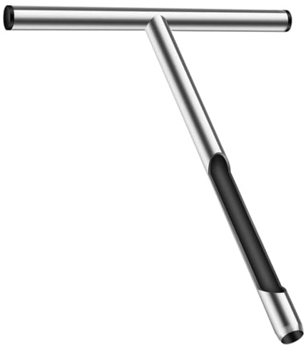 TOYZFRIENDY Sonda per Campionamento Terreno Impugnatura a T in Acciaio Inox 304, Campionatore Suolo Tubolare 31x15 Cm per Giardinaggio e Monitoraggio Suolo Professionale