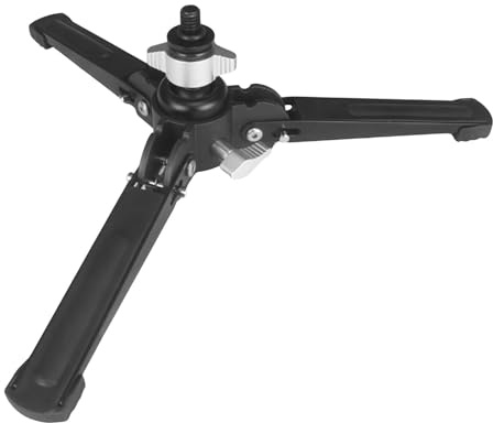 predolo Base per treppiede monopiede, Accessorio Antiscivolo, Pieghevole, Versatile, Portatile, Professionale, Pratico Supporto per monopiede
