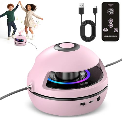 Dandin Springseilmaschine, Elektronische Springseil Mit Bluetooth & LED-Display-ZäHlere, Intelligente Smart Jump Rope Machine, 1-10 Geschwindigkeitsstufe, Lustige Geschenke