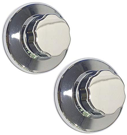 iPEGTOP Rotate Lock Vacuum Suction Cup for Bath Shelf Shower Caddy, TWO SUCTION CUPS