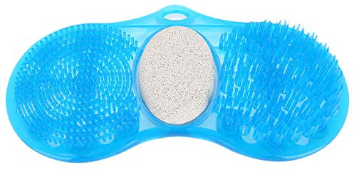 Massage des pieds pour l'aide au bain, tapis antidérapant pour douche de bain professionnel, idéal pour le nettoyant pour pieds exfoliant pour pierre de gommage pierre ponce