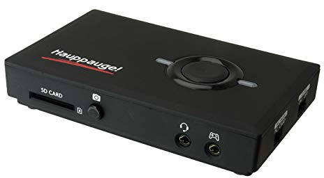 HAUPPAUGE HD PVR Pro 60 4K in/Out 1080P 60fps Capture and Streaming PC Connected and Stand Alone 1684, Black