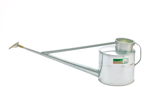 Onoe Gardening Joro 8L (8 L) Galvanized Tin Watering Can, Soft Sprinkling, Fine Granults, Hard to Clog, Fine Tube, Large Capacity, 2.8 lbs