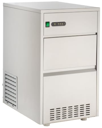 GastroHero Cono cavo per gelato, 50 kg/ora, 230 V, in acciaio inox, HKEB-ECO50