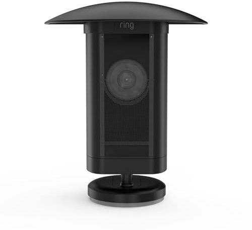 HOLACA Kamera-Regenschutz, Kamera-Sonnenschutz, Schutzhülle, Kamera Halterung für Rin g Außenkamera Pro Akku (Stick Up Cam Pro) (Black)
