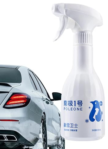 Spray antinebbia per finestrini auto, 300 ml, liquido lavavetri, liquido per l'inverno, e neve