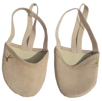 Scarpe da ballo Per Bambini Ragazze Donne Mezza Soles Scarpe Da Balletto Ritmica Ginnastica Danza Pirouette Mezza Soles Ballet Ginnastica