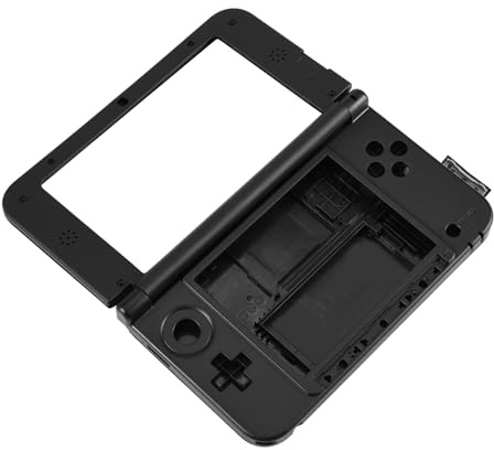 Dioche Umfassendes Gehäuse für 3DS XL - Komplettes Ersatzkit für Wohnhäuser mit Allen Tasten und Reparaturwerkzeugen - überlegenes Kunststoffmaterial, Einfach zu Installieren, weiß (Rot)