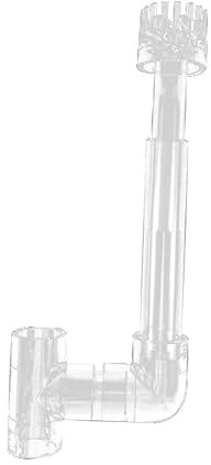 Ronyme Aquarium Skimmer Wasser Reiniger Fisch Tank Funktionale Effiziente Acryl Transparent, Innendurchmesser 16
