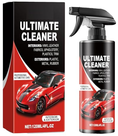 Generico Detergente per Interni Auto - Prodotto per Pulizia Veicoli,Pulitore Porte Interni Auto | per Sedili in Pelle Cruscotto Volanti Autisti Gestori Flotte Camion SUV Spostamenti Quotidiani