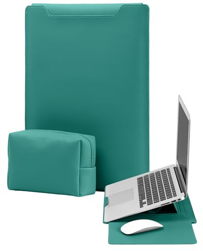 YealRed Laptopfodral 15–16 tum med stativ (grön)
