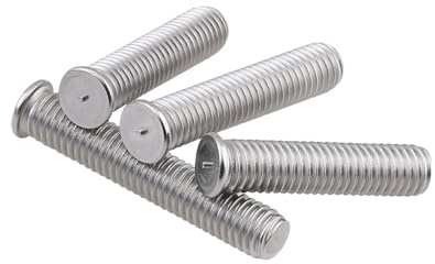 Pernos de soldadura, 304 Stainless Steel Welding Screw Spot Welding Stud Screw(45mm,M8(10PCS))