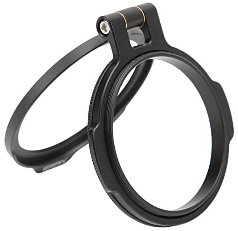Porte-Filtre ND, Porte-Filtre d'objectif Multi-Tailles Pratique, Robuste et Durable pour Objectif Zoom Grand Angle(58mm)