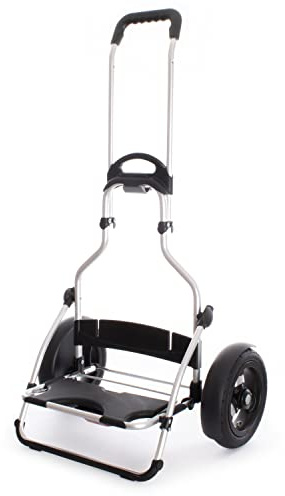 Andersen Einkaufstrolley - Royal Shopper Plus - klappbar - belastbar 50 kg | Aluminium - Luft-Rad Ø 25 cm