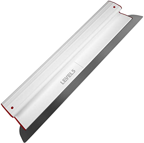 LEVEL5 61 cm (24 Zoll) Composite Skimming-Klinge | Präzision 0,3 mm deutscher Edelstahl-Klingeneinsatz (austauschbar), ergonomisches Polymer-Klingenprofil | 4-924C