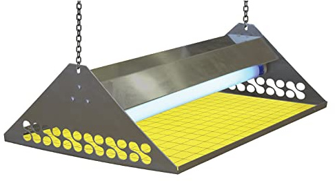 Proandre - Lámpara Antimosquitos con Placa Adhesiva y Luz Ultravioleta | Atrapa Moscas y Mosquitos sin Descargas | Lámpara Antimosquitos Interior y Exterior Silenciosa