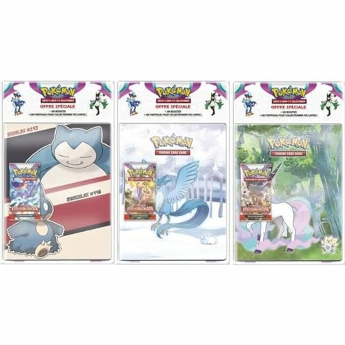 Pokemon - Pack Portfolio + Booster - Ecarlate et Violet - Evolutions à Paldéa (EV02) - Modèle aléatoire - Jeux de Société - Jeux de Cartes - Cartes à Collectionner - Version française