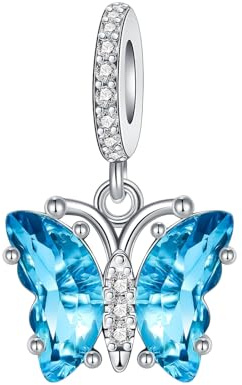 Alstiva Tiere Hase Vierblättriges Kleeblatt 925 Sterling Silber 5A Zirkonia Charm Anhänger für Armband Charm Bead Pendant für Europäische Armbänder Halsketten Schmuck Geschenk für Damen