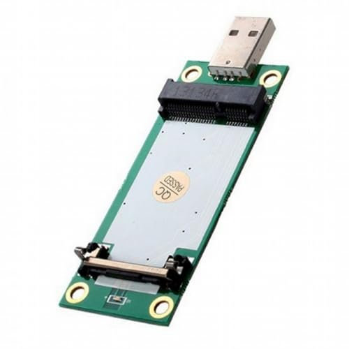 CY Adattatore Mini PCI-E Wireless WWAN a USB Card con slot per scheda SIM Modulo Strumenti di prova per modulo wireless 3G/4G/5G LTE Scheda modem