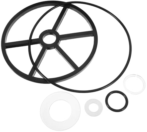 Artibetter Junta de Válvula para Filtro de Piscina Kit de Recambio con Anillas y Sellos Duraderos Compatible con Válvulas Fácil Instalación y Mantenimiento