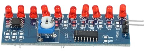 TOVINANNA Lötübungsset 4 Stück LED Lauflicht mit Wasserflusseffekt Elektronischer Selbstgemacht Bausatz für Bastelprojekte und Elektronikunterricht