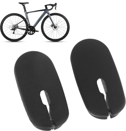 Generico Fermacavi per Bici | Fermacavi in Silicone per Telaio | Morsetto Fermacavo per Bicicletta | per Ciclismo Montagna, Strada, Trail, Officina, Outdoor, Appassionati