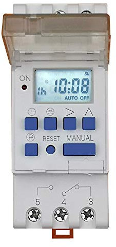 DIW-ASTRO1 Astrotimer AHD16T-U Astronomische Digitalschaltuhr 8 Tages-/Wochen-Programme, AstrofunktionNacht, 1 Wechsler, Sommer-/Winterzeit-Umstellung, Data-Stick-Anschluss