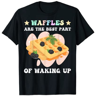 Waffle Costume Breakfast Waffle Master Waffle Maker T-Shirt