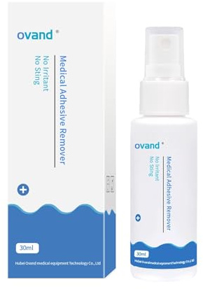 Medical Adhesive Remover Spray - 1 oz.No-Sting Ostomy Adhesive Remover Spray: Adhesive Remover for Skin,Ostomy,Mastectomy,Adhesive Tape
