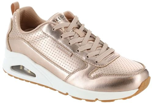 Skechers Damen UNO-Metallixs Sneaker, Roségold, 38 EU