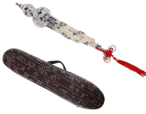 Anfänger hulusi flöte Chinesische Kürbisflöte Hulusi Flauta Hulusi C/B-Taste Porzellan-Kalebasse-Flöte Hulusi