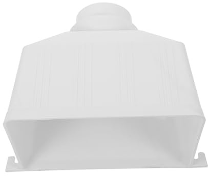 GALPADA Connecteur De Gouttière D'eau De Pluie En Pvc Ignifuge 110x75 Mm, Adaptateur Étanche Pour Descente Pluviale, Accessoire Pratique De Drainage Pour Système Extérieur