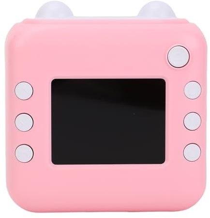 ARTOCT Appareil photo à impression instantanée pour enfants 24 MP 1080p écran 6,1 cm pour jeux amusants, lecture de musique, double objectif, appareil photo pour enfants avec papier d'impression