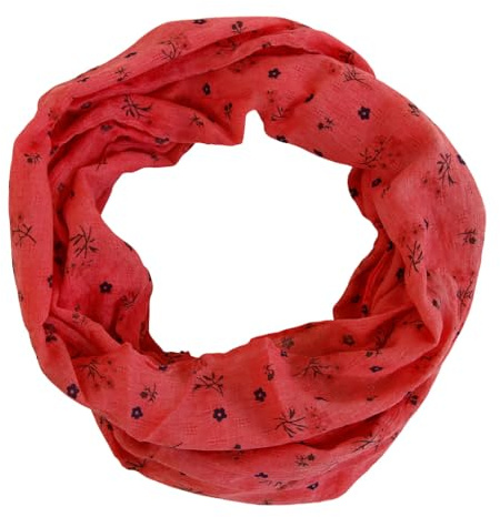 beybey® Damen Loopschal aus 100% Baumwolle – Leichter Rundschal, weich & atmungsaktiv – Viele Farben & Muster